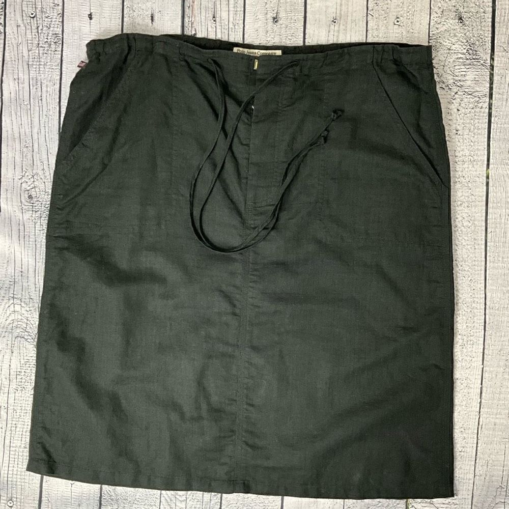 POLO RALPH LAUREN Linen blend skirt